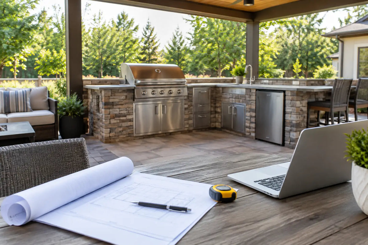 Do Patio Kitchens Need Permits? What to Check
