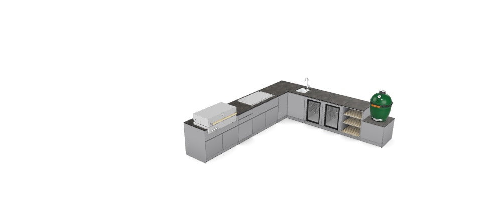 Kitchenboxy Modular - Custom Design Ref: M_A1U9JTM