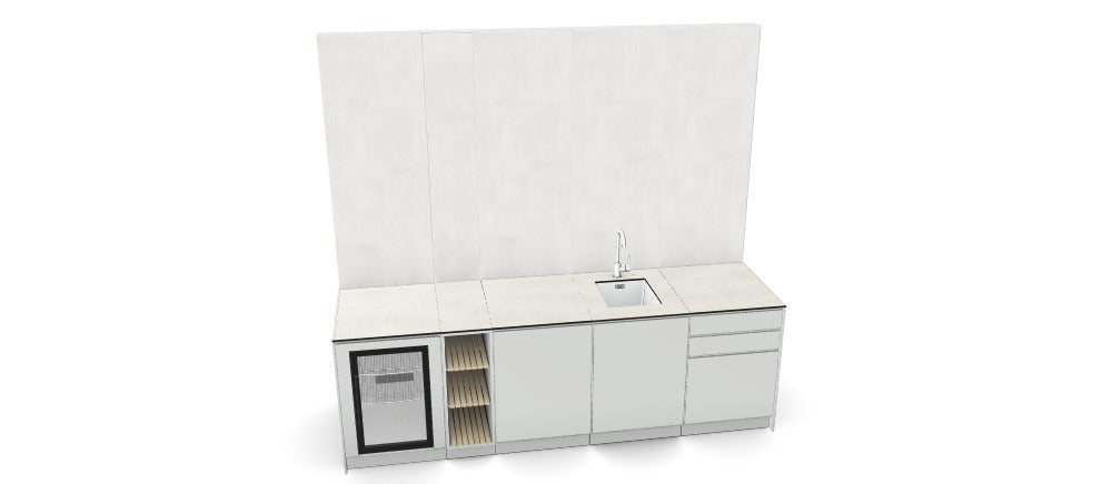 Kitchenboxy Modular - Custom Design Ref: M_A35UU0B