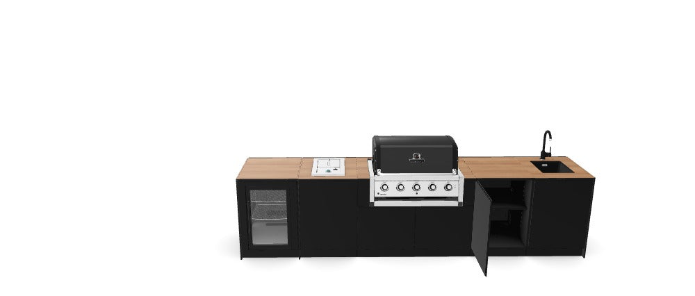 Kitchenboxy Modular - Custom Design Ref: M_CSBCWMF