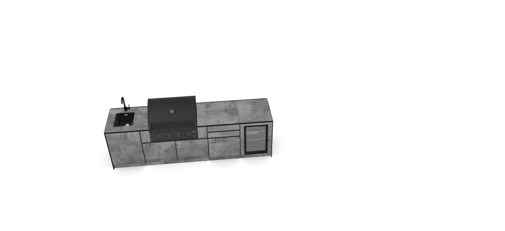 Kitchenboxy Modular - Custom Design Ref: M_G4VKX74