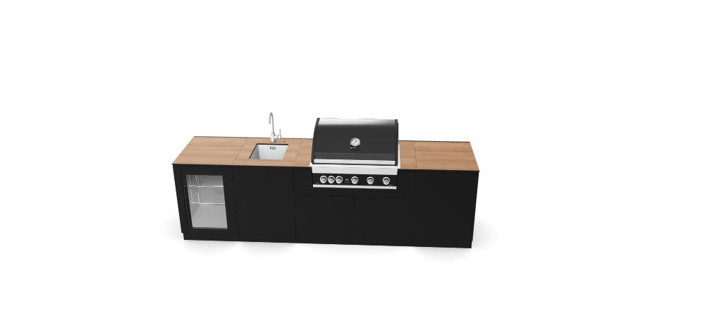Kitchenboxy Modular - Custom Design Ref: M_L60VIGO