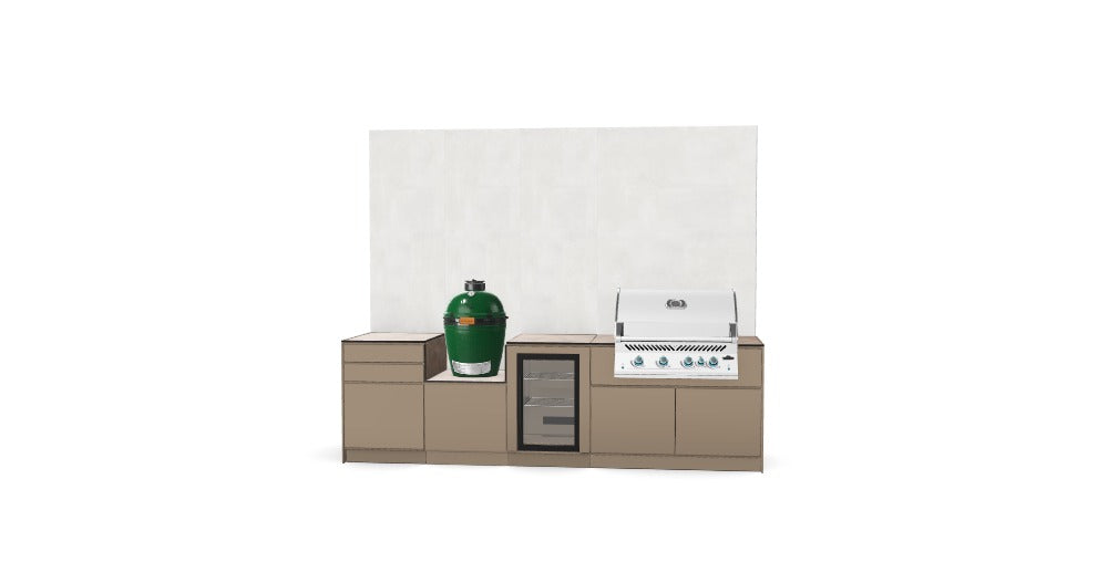 Kitchenboxy Modular - Niestandardowy projekt Ref: M_OL1KSRA