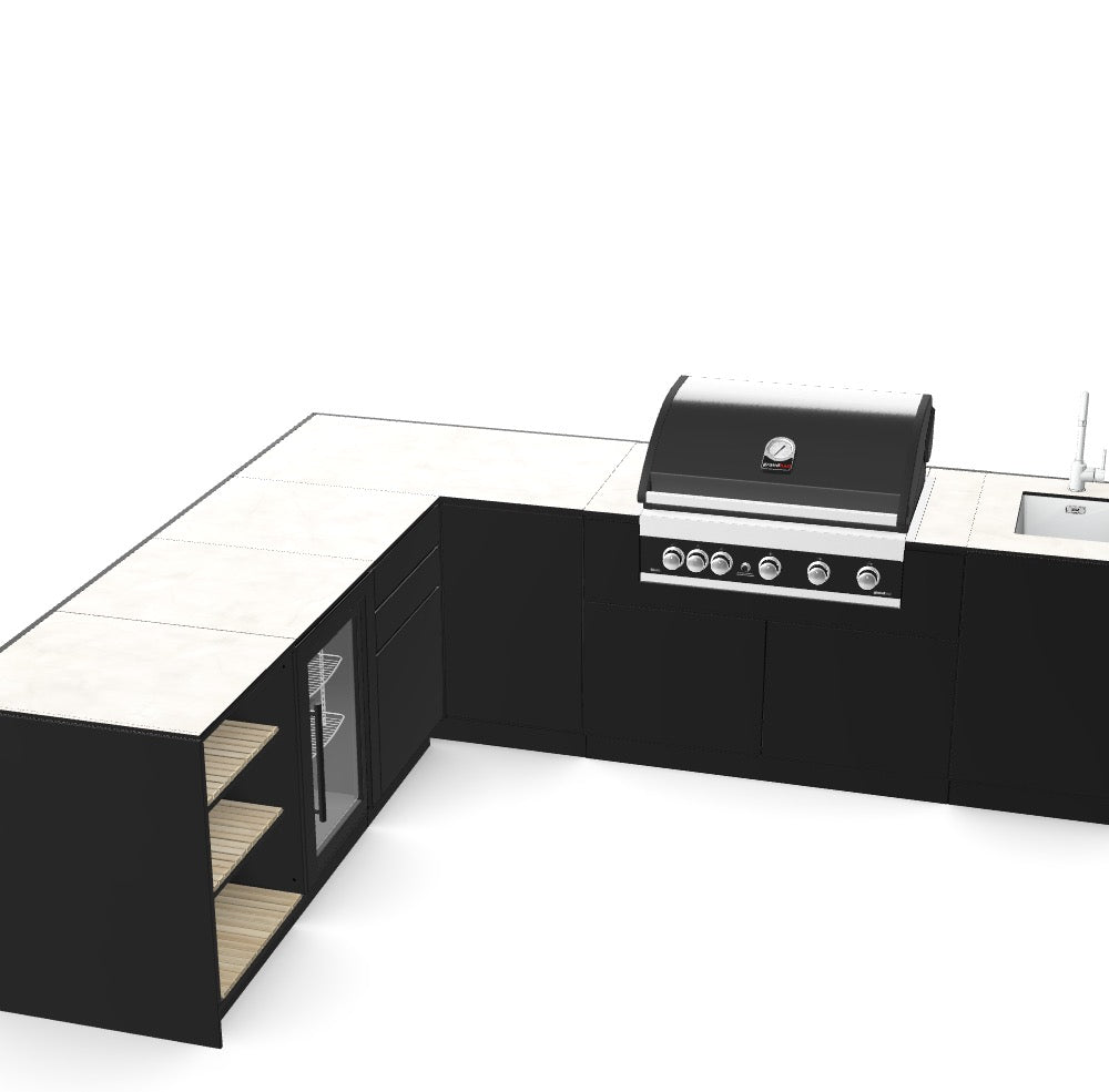 Kitchenboxy Modular - Projekt niestandardowy Ref: M_PE4ESVI