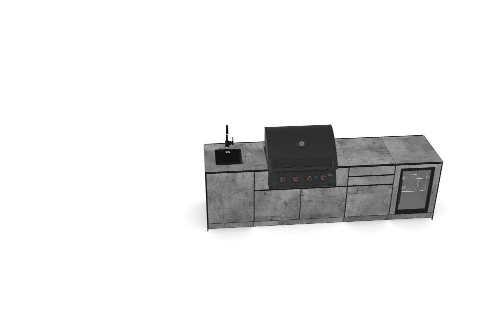 Kitchenboxy Modular - prilagođeni dizajn Ref: M_QJRUMLR