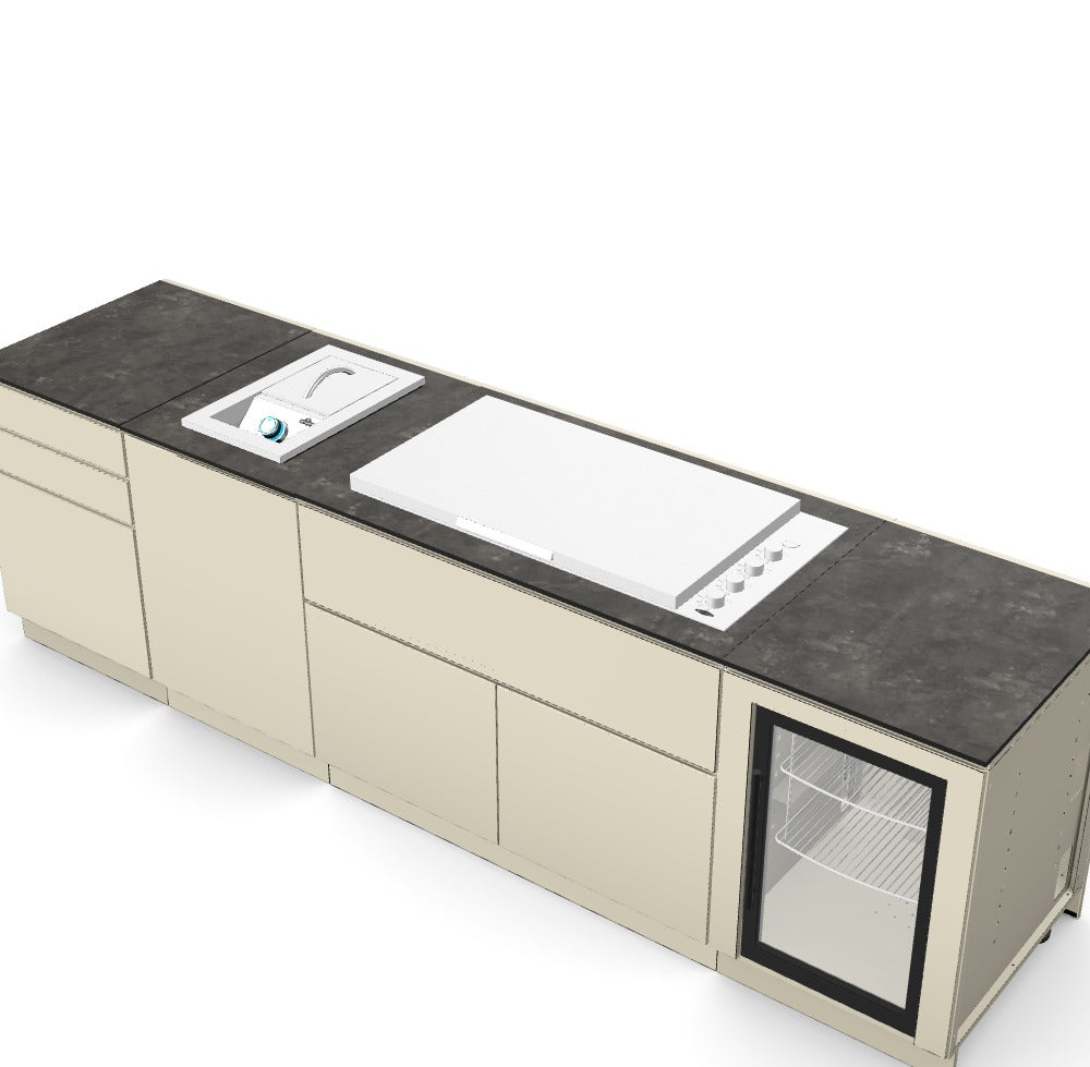 Kitchenboxy Modular - Προσαρμοσμένος Σχεδιασμός Αναφ.: M_QPXKN4M