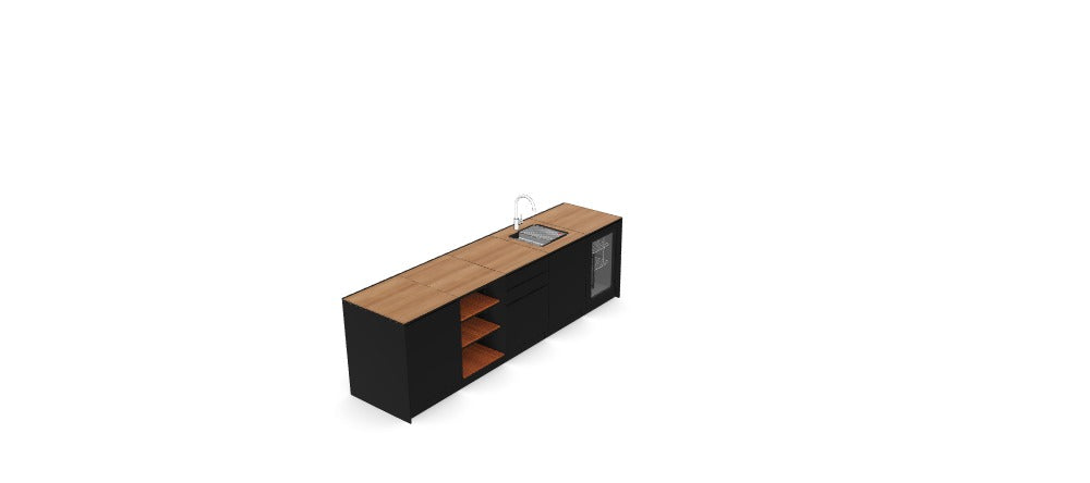 Kitchenboxy Modular - Custom Design Ref: M_V2JTEFN