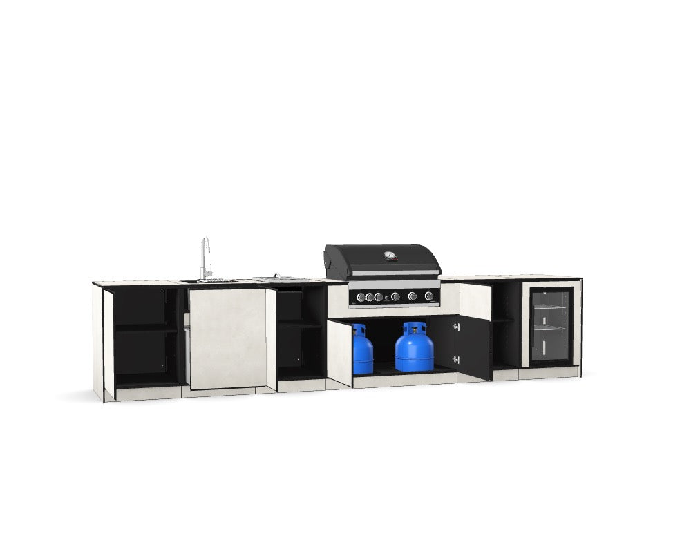 Kitchenboxy Modulair - Aangepast Ontwerp Ref: M_YQ16IRT