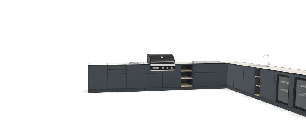 Kitchenboxy Modulaire - Aangepast ontwerp Ref: M_Z3WSKWA