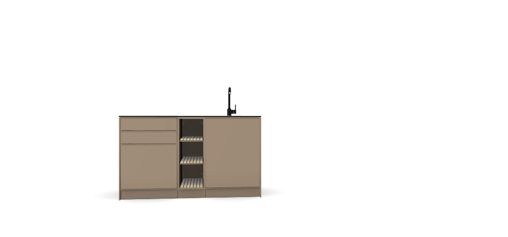 Kitchenboxy Modulaire - Aangepast Ontwerp Ref: M_ZFSXCBS
