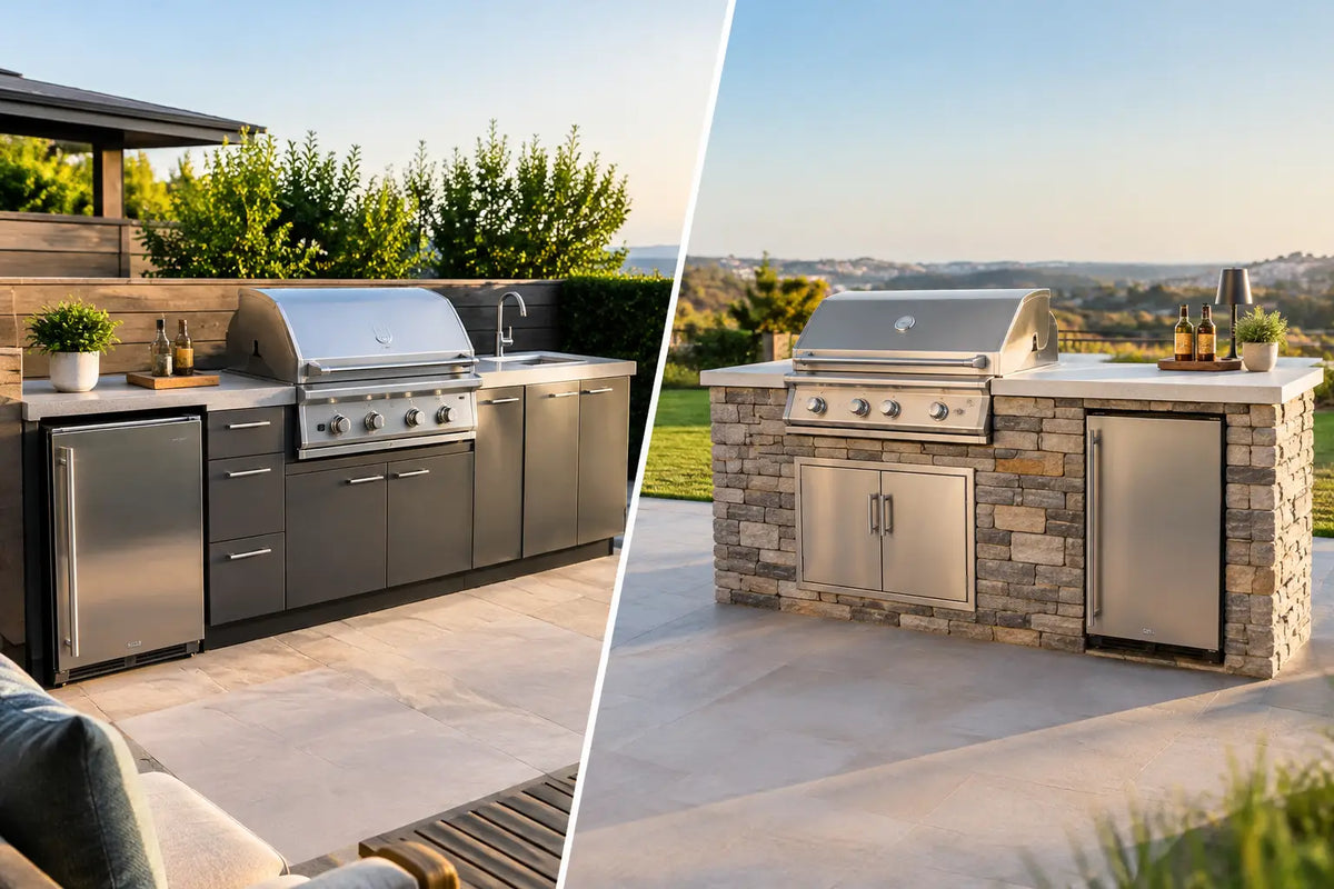 Outdoor Kitchen Modules vs BBQ Island: Which Wins?