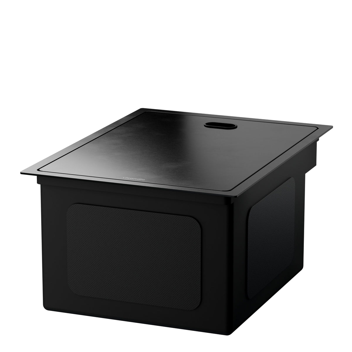 Vivandio Sink with Hidden Faucet (Steel)