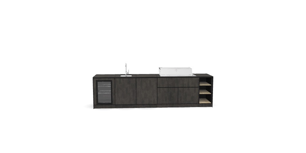 Kitchenboxy Modular - Progetto personalizzato Rif.: M_6WSRCKE