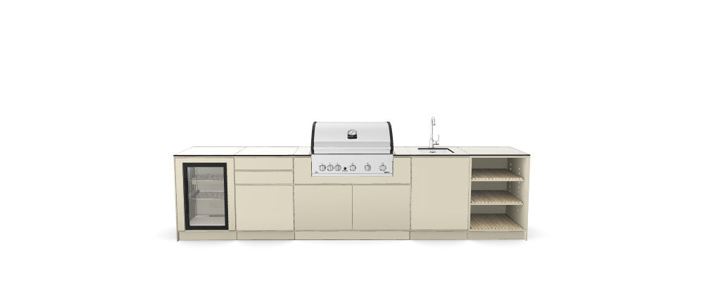 Kitchenboxy Modulare - Progetto Personalizzato Rif: M_7BJEUWD