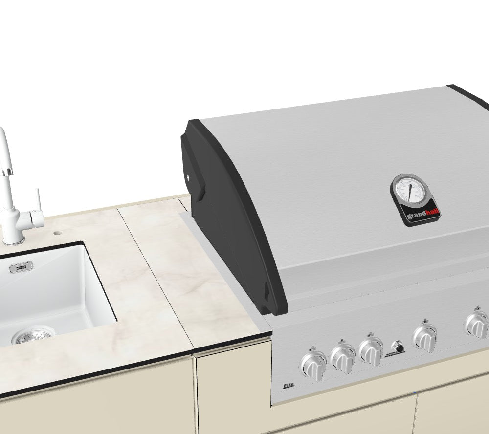 Kitchenboxy Modular - Custom Design Ref: M_AR1LDIK