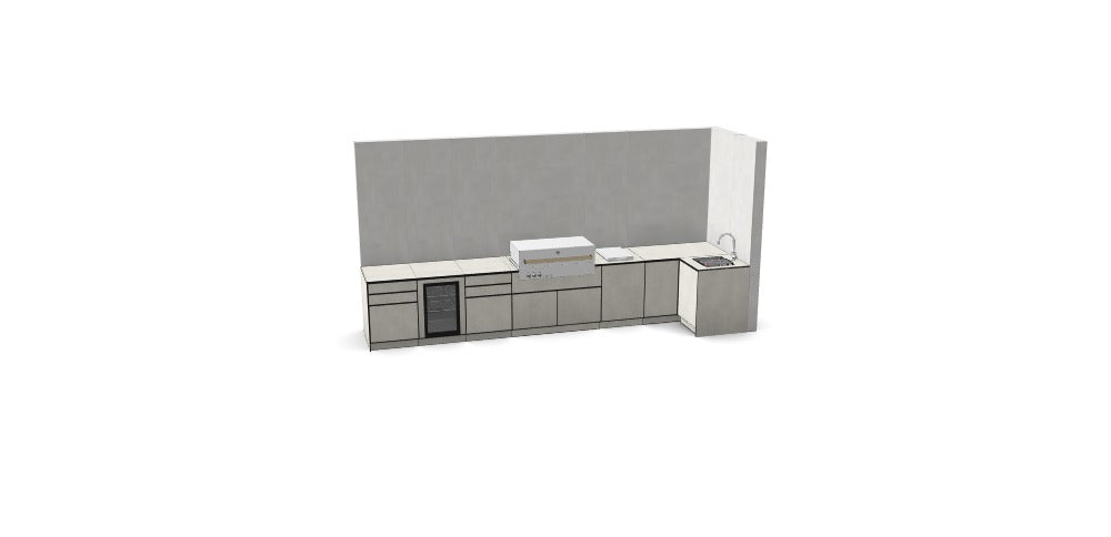 Kitchenboxy Modular - Custom Design Ref: M_EKANBYE