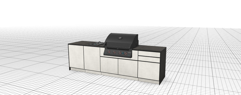 Kitchenboxy Modular - Custom Design Ref: M_FAZN7MC