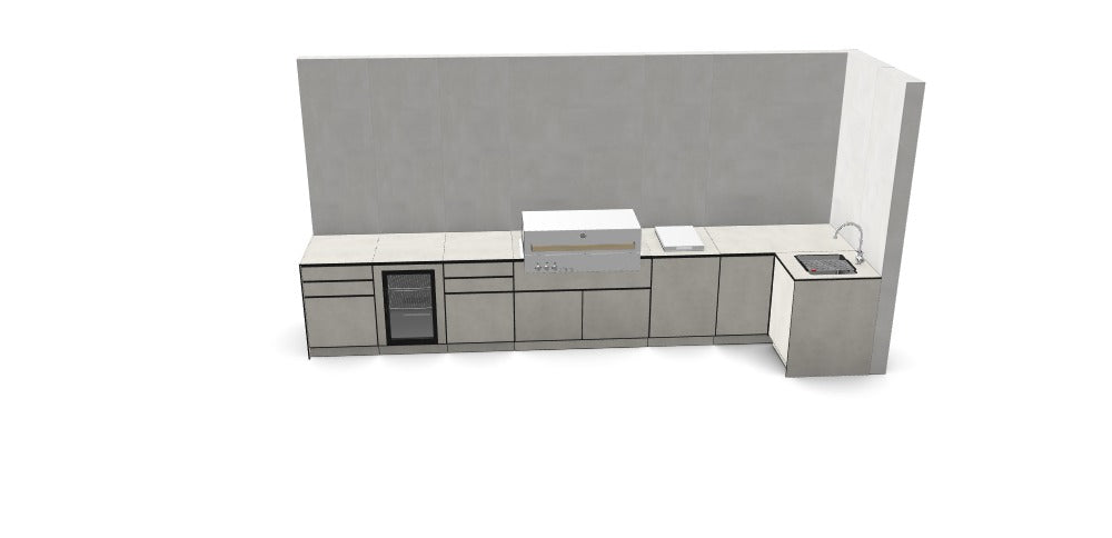 Kitchenboxy Modular - Custom Design Ref: M_FICONVN