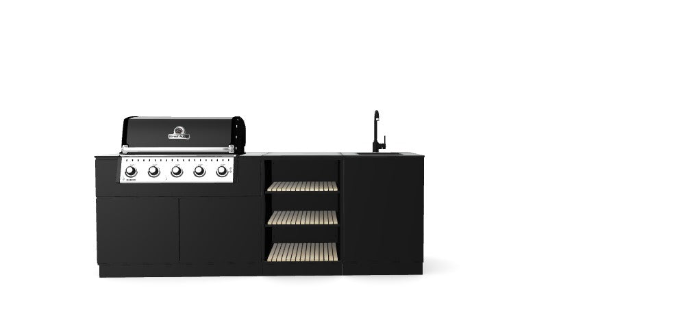 Kitchenboxy Modular - Custom Design Ref: M_MRPBK4H