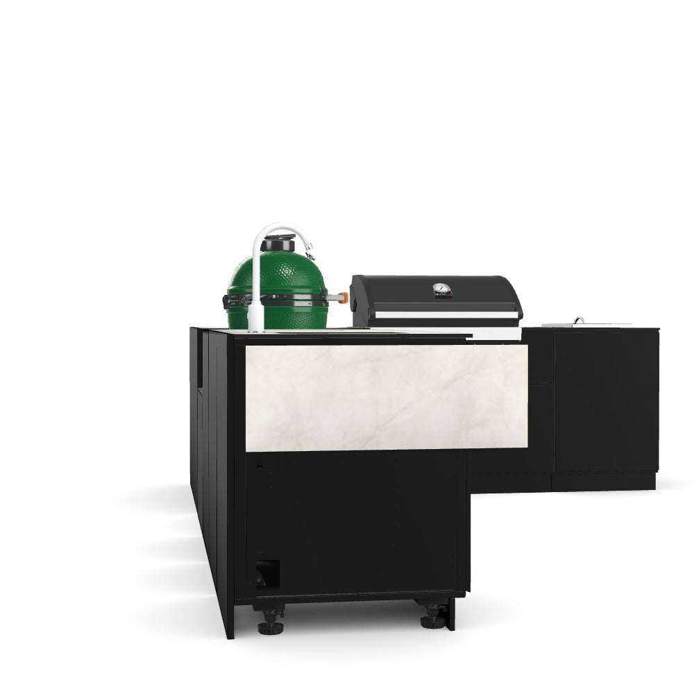 Kitchenboxy Modular - projekt niestandardowy, ref.: M_NBHCT2P