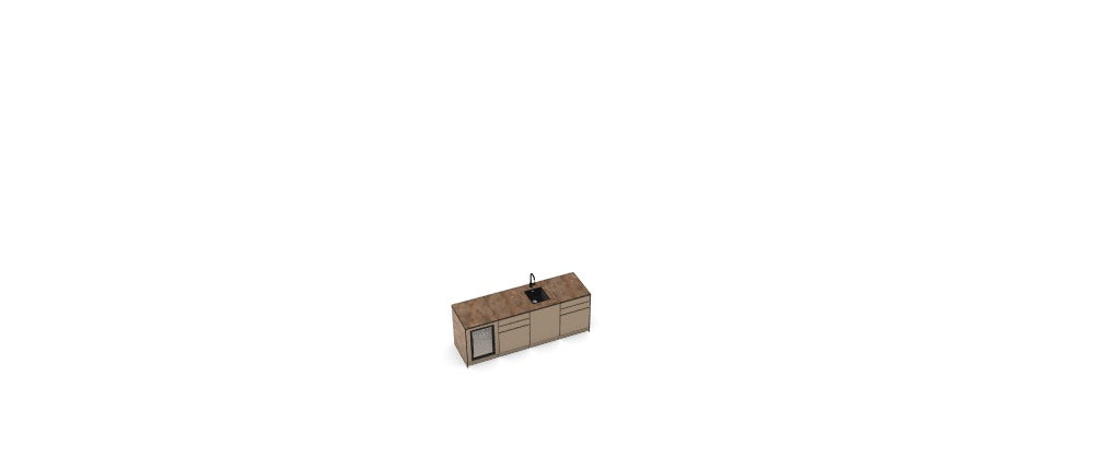 Kitchenboxy Modular – projekt niestandardowy, ref.: M_NCEDRX4