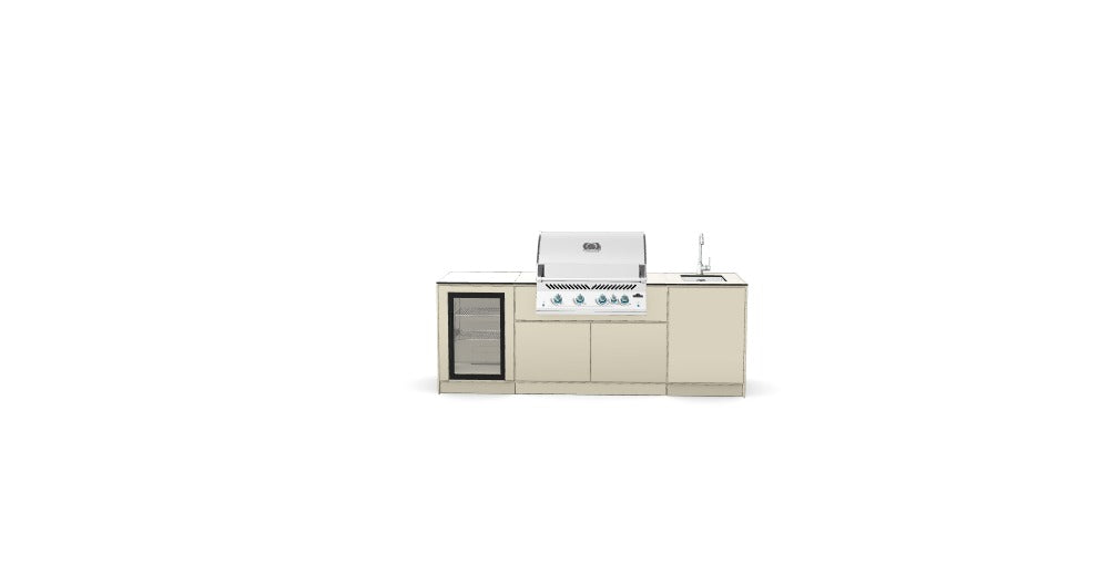 Kitchenboxy Modular - Projekt niestandardowy Ref: M_NDQTBWN