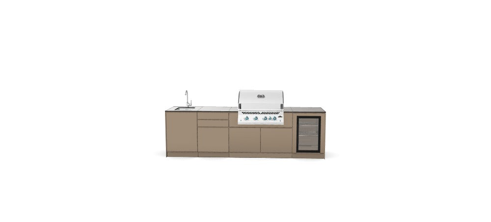 Kitchenboxy Modular - Projekt niestandardowy Ref: M_NPQPSRQ