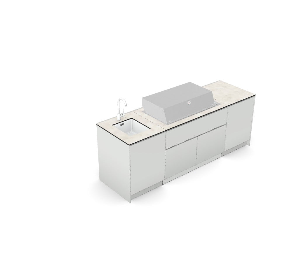Kitchenboxy Modular – projekt niestandardowy, ref.: M_OBNBQNZ