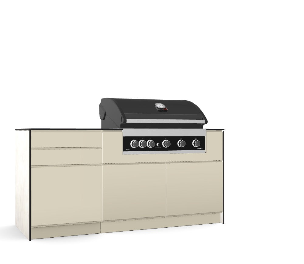 Kitchenboxy Modulair - Aangepast Ontwerp Ref: M_Q3MWBQN