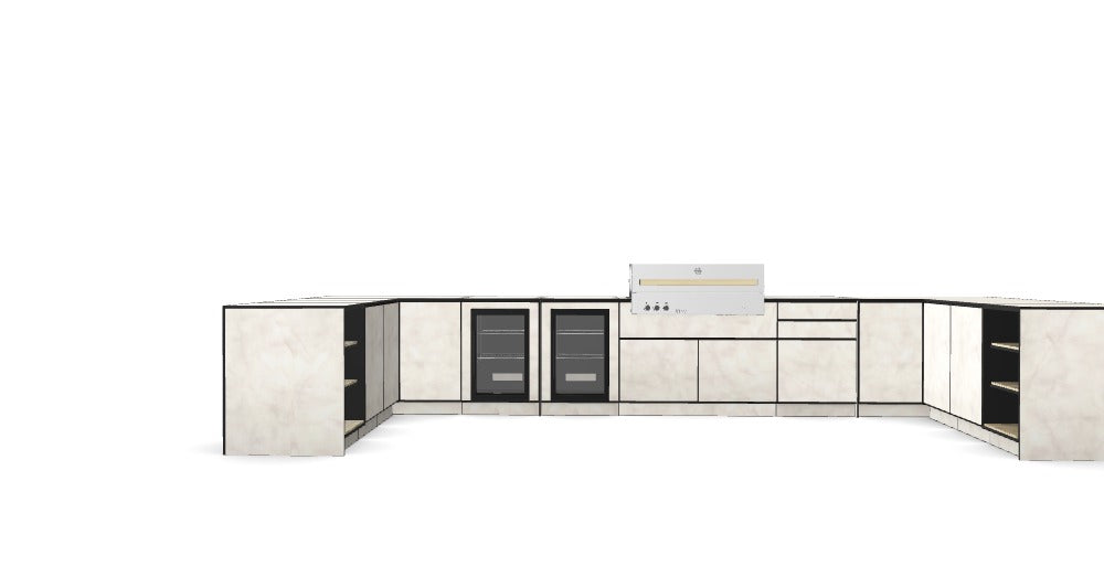 Kitchenboxy Modulaire - Conception personnalisée Réf : M_Y31IBR0